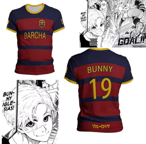Maillot Blue Lock Barcha Bunny